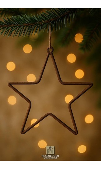 Metallstjärna 36 cm - 5 Set