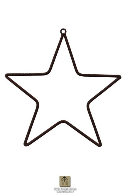 Metallstjärna 36 cm - 5 Set
