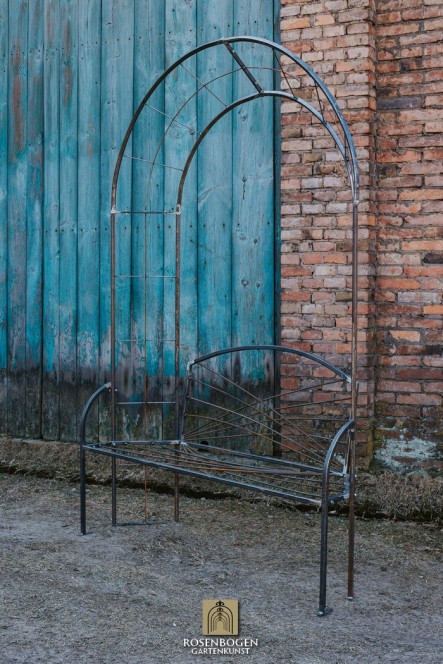 Rosenbåge HELGA mit Bank