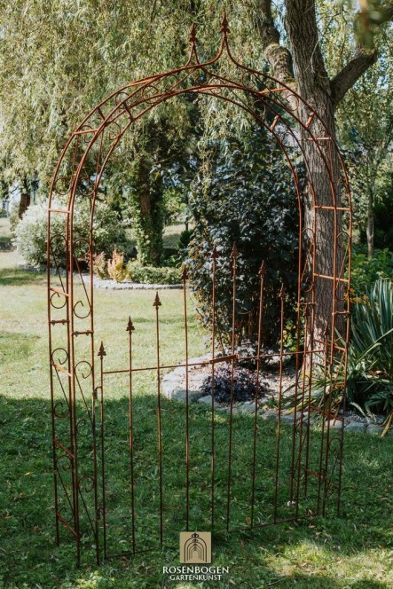 Rosenbåge ALEX mit Türen / Tor Spitze