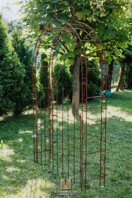 Rosenbåge ALEX mit Türen / Tor Spitze