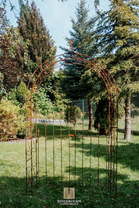Rosenbåge ALEX mit Türen / Tor Spitze