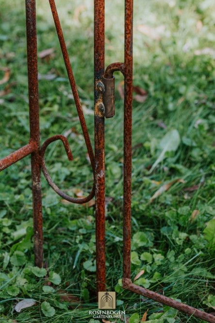 Rosenbåge ALEX mit Türen / Tor Spitze