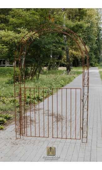 Rosenbåge ALEX med Dörrar / Platt grind