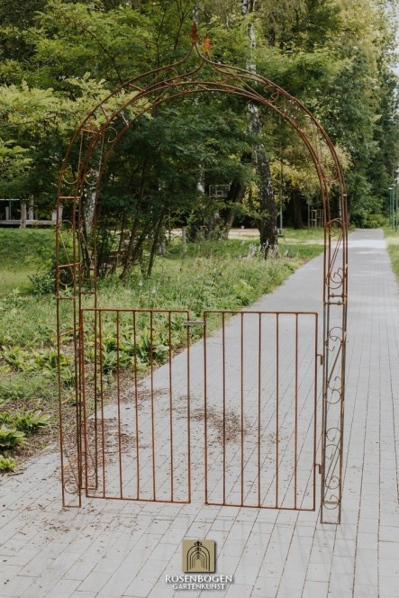 Rosenbåge ALEX med Dörrar / Platt grind