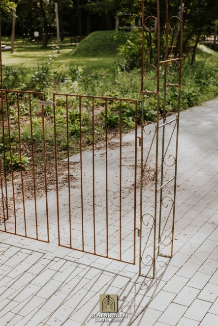 Rosenbåge ALEX med Dörrar / Platt grind