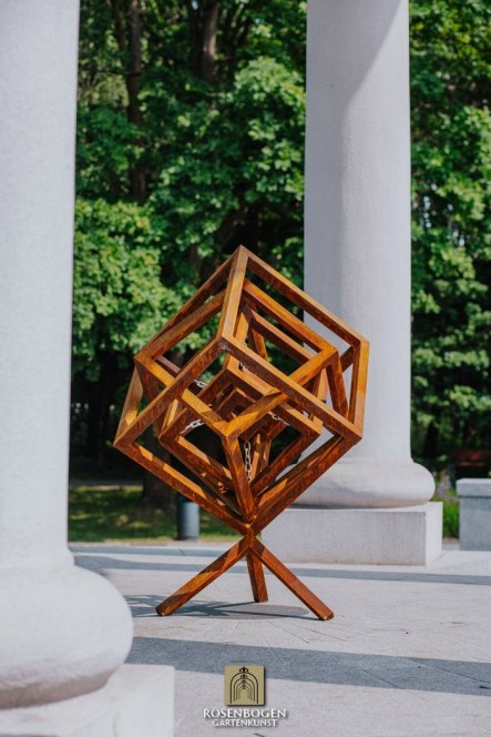 Trädgårdsdekoration CUBE