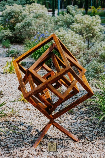 Trädgårdsdekoration CUBE