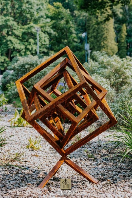 Trädgårdsdekoration CUBE