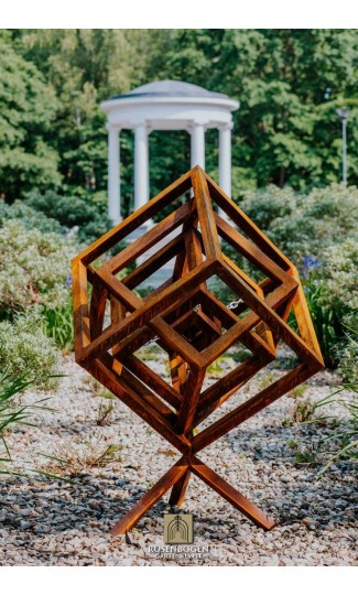 Trädgårdsdekoration CUBE