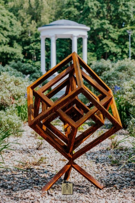 Trädgårdsdekoration CUBE