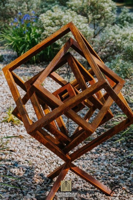 Trädgårdsdekoration CUBE